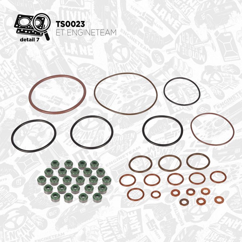 ET ENGINETEAM TS0023 Full Gasket Kit, engine