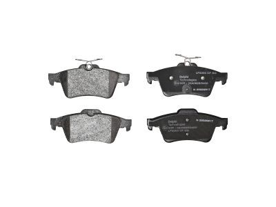 DELPHI LP3303 Brake Pad Set, disc brake