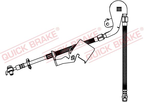 Гальмівний шланг, Quick Brake 58.803X