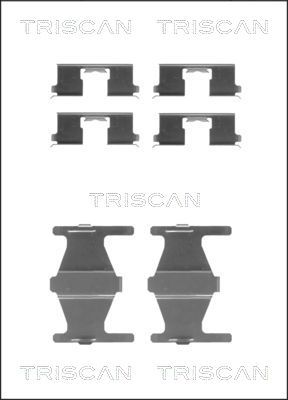 TRISCAN tartozékkészlet, tárcsafékbetét 8105 141589