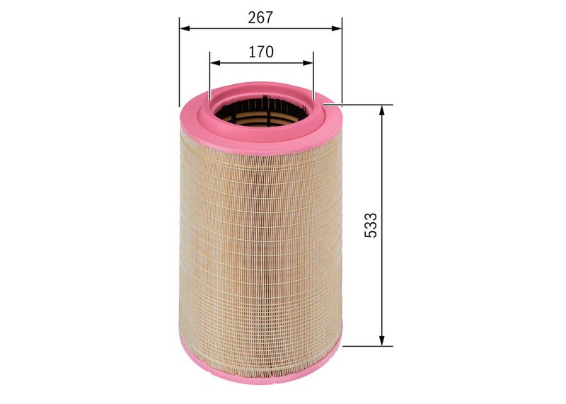 BOSCH F 026 400 248 Air Filter