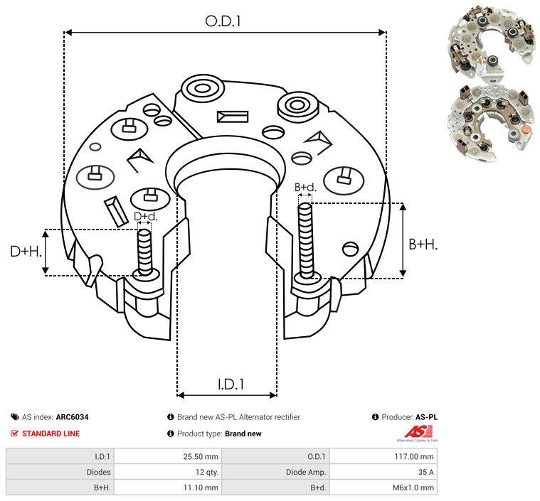 Seadistaja, generaator, AS-PL ARC6034