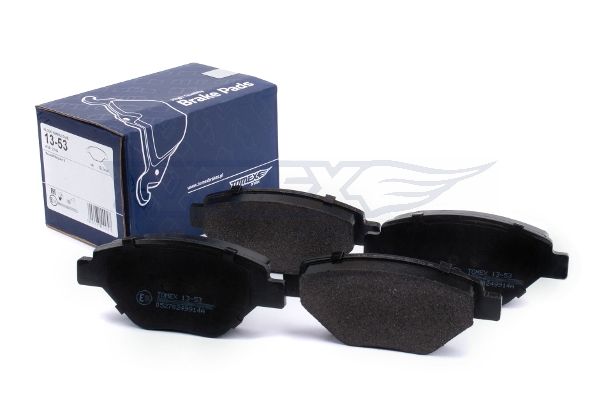 TOMEX Brakes TX 13-53 Комплект гальмівних накладок, дискове гальмо