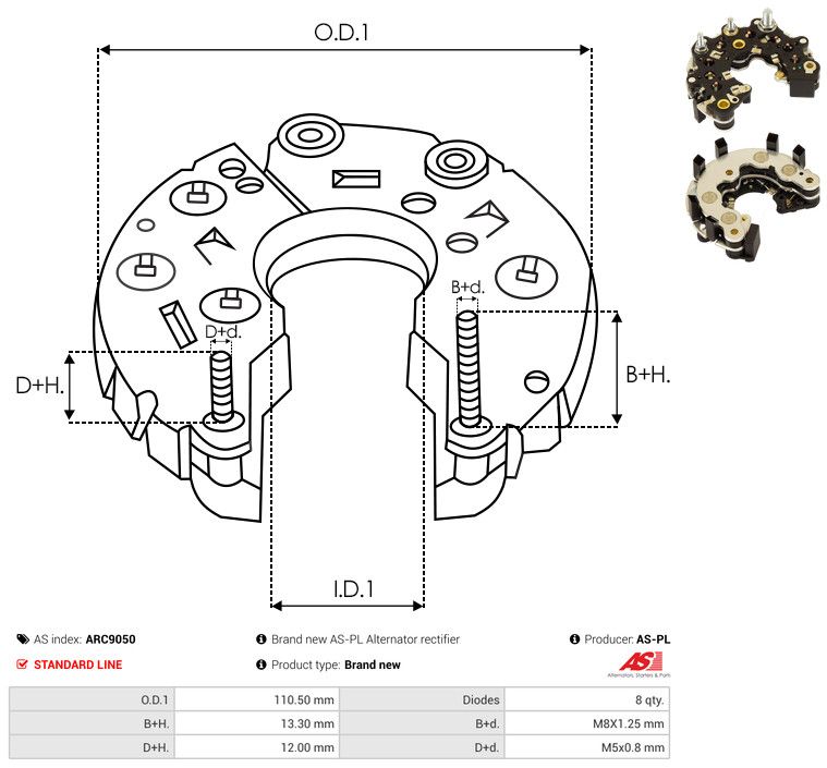 Seadistaja, generaator, AS-PL ARC9050