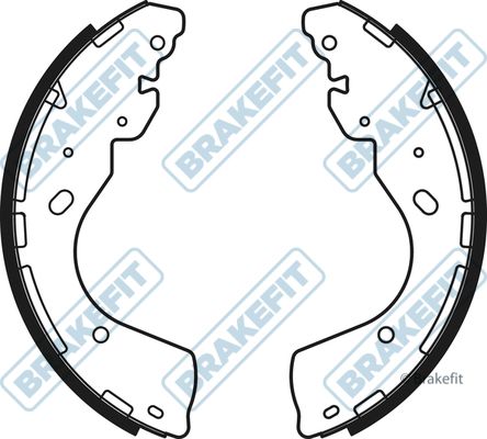 APEC Brake Shoe Set BSH1136