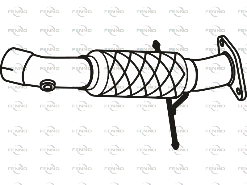 FENNO P23128 Exhaust Pipe