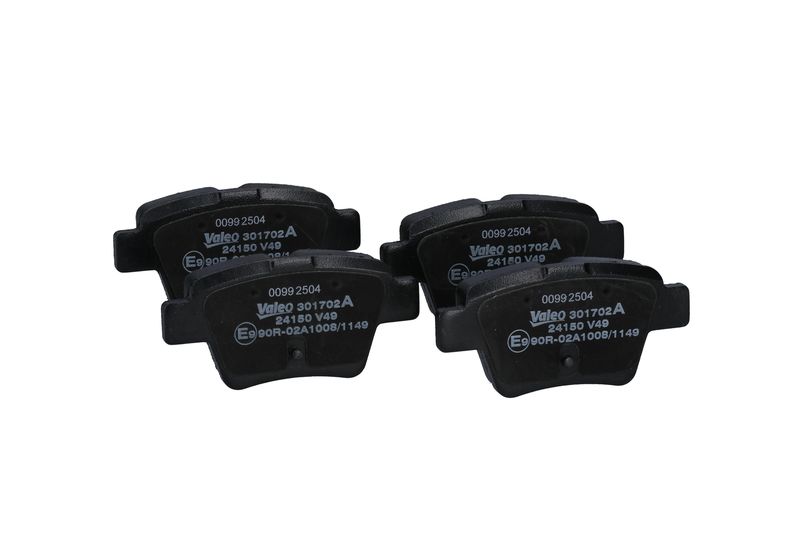 Piduriklotsi komplekt, ketaspidur, VALEO 301702A