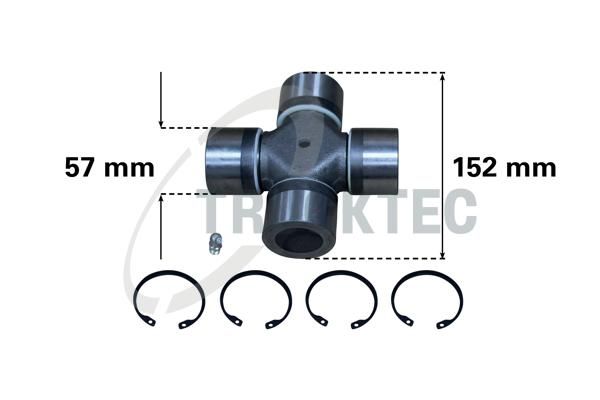 TRUCKTEC AUTOMOTIVE 01.34.014 - Joint, propshaft