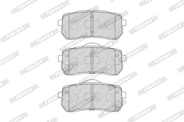 FERODO FDB4114 Brake Pad Set, disc brake