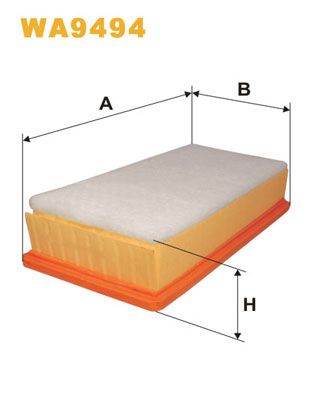 Повітряний фільтр, Wix Filters WA9494