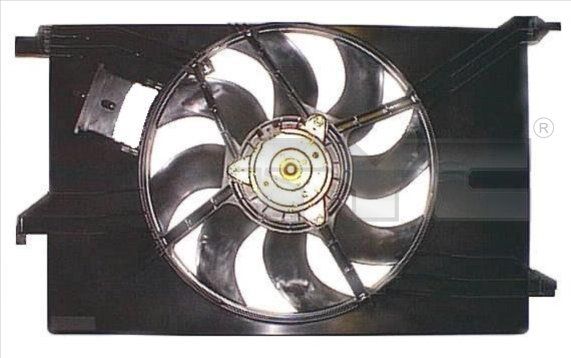 TYC ventilátor, motorhűtés 825-1024