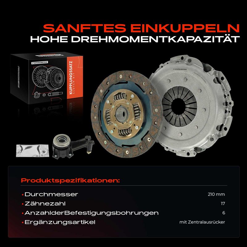 Frankberg 5481FB0037559 Clutch Kit