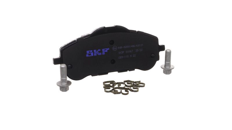 SKF VKBP 80067 Комплект гальмівних накладок, дискове гальмо