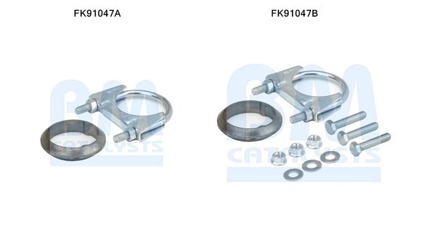 BM CATALYSTS szerelőkészlet, katalizátor FK91047