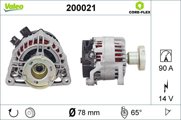 VALEO Dynamo / Alternator 200021