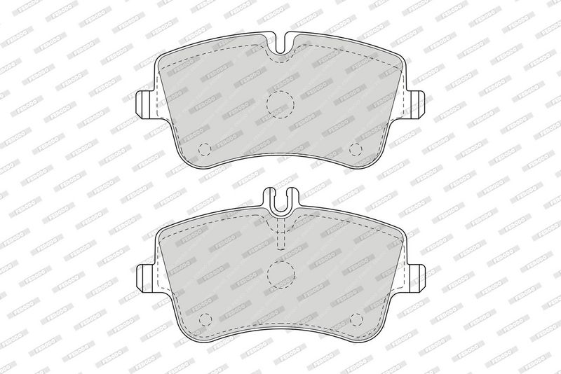 FERODO Plaquettes de frein à disque FDB1428