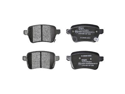 DELPHI LP3165 Brake Pad Set, disc brake