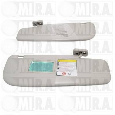 Козырек солнцезащитный комплект FIAT Doblo 09-15; OPEL Combo D 11-18 735498699