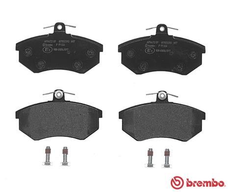 Комплект гальмівних накладок, дискове гальмо, Brembo P99026