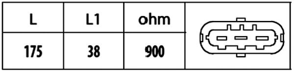 HELLA 6PU 009 146-501 Sensor, crankshaft pulse