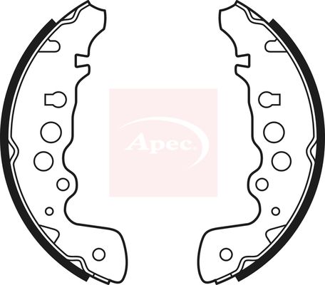 APEC Brake Shoe Set SHU582