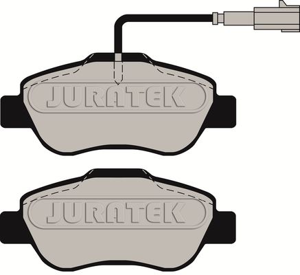 JURATEK fékbetétkészlet, tárcsafék JCP1652