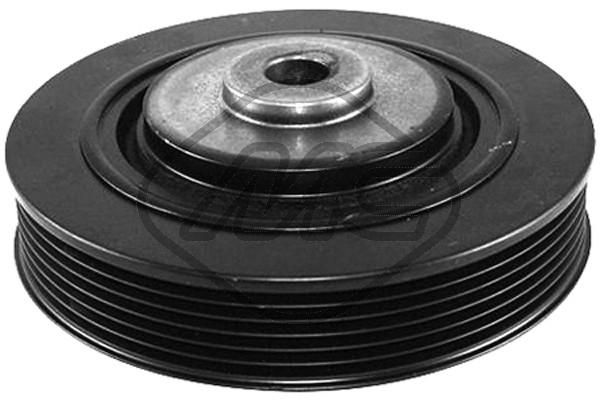 Poulie+vilebrequin METALCAUCHO 04489