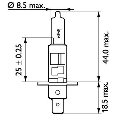 PHILIPS 13258MLC1 Bulb, spotlight