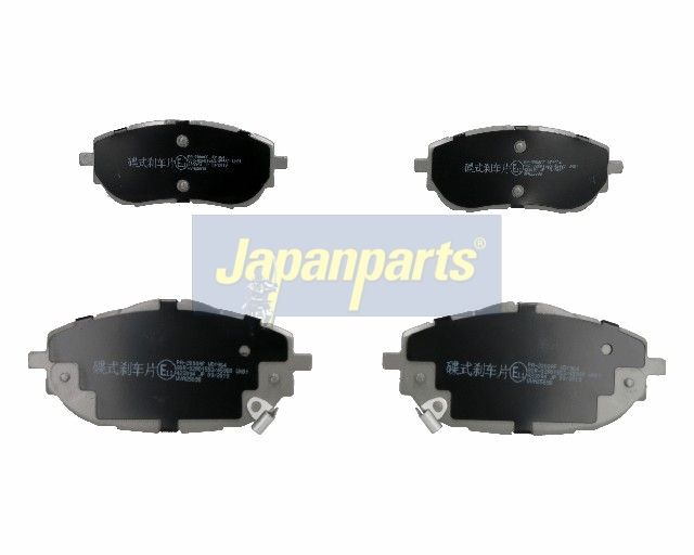 комплект спирачно феродо, дискови спирачки JAPANPARTS