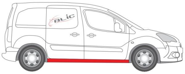 BLIC 6505-06-0552012P Entry plate
