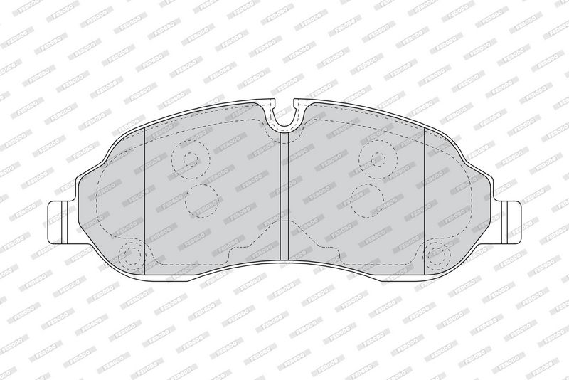 FERODO Plaquettes de frein à disque FVR4661