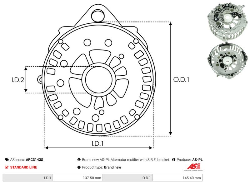 Seadistaja, generaator, AS-PL ARC3143S