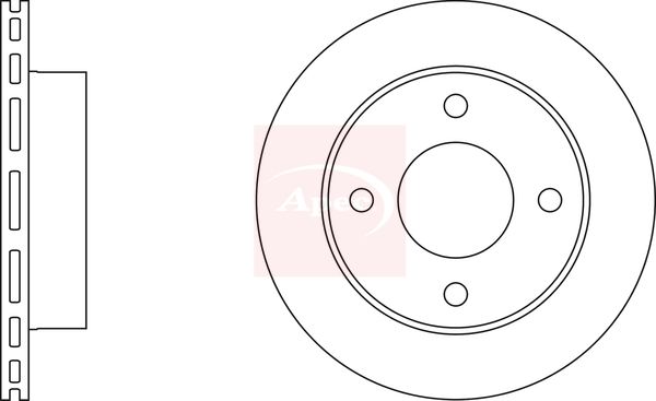 APEC Brake Disc DSK235