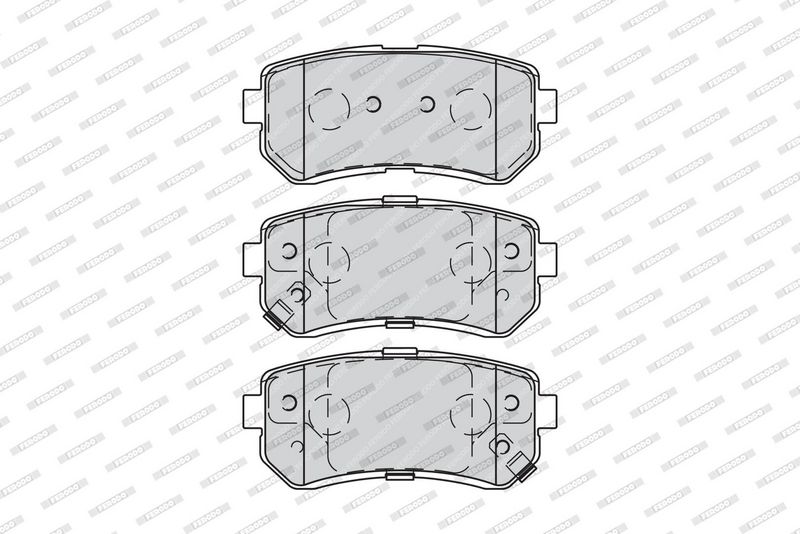 FERODO Plaquettes de frein à disque FDB4235