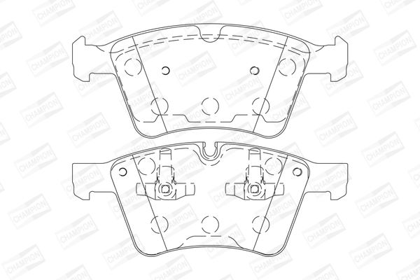 Колодки тормозные (передние) на Boxer , Ducato, GL-Class, Jumper, M-Class, ML-Class, R-Class