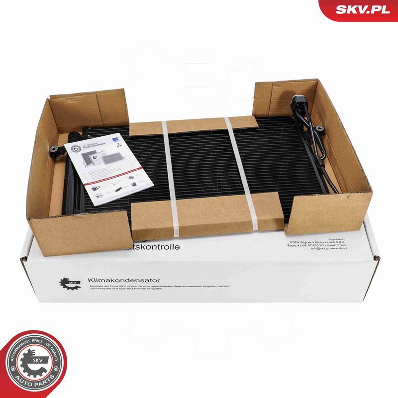 ESEN SKV 86SKV507 Condenser, air conditioning