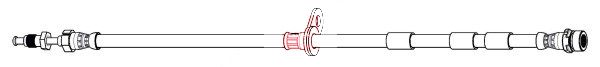 APEC Brake Hose HOS4515