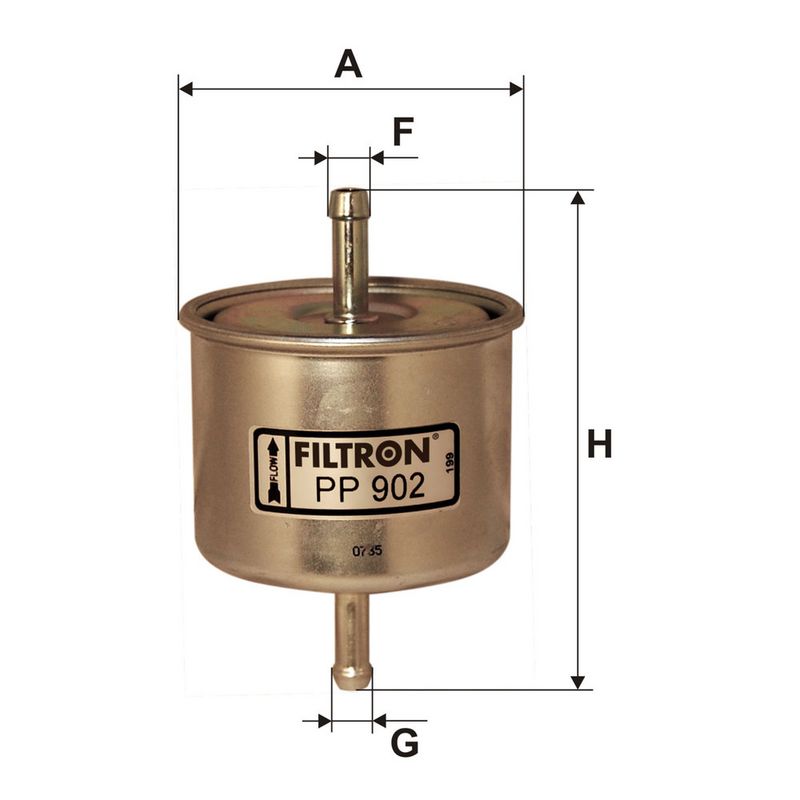 Kütusefilter, FILTRON PP 902
