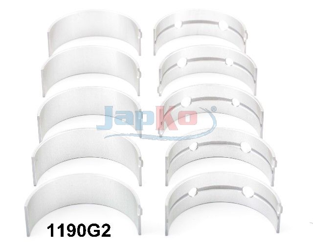 JAPKO 61190G2 - Crankshaft Bearing Shell Set