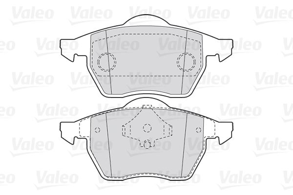 VALEO 301355 Brake Pad Set, disc brake