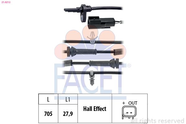 FACET Wielsnelheidssensor 21.0212