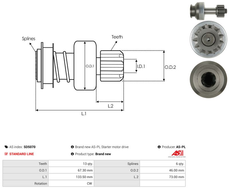 Vabajooks, starter, AS-PL SD5070