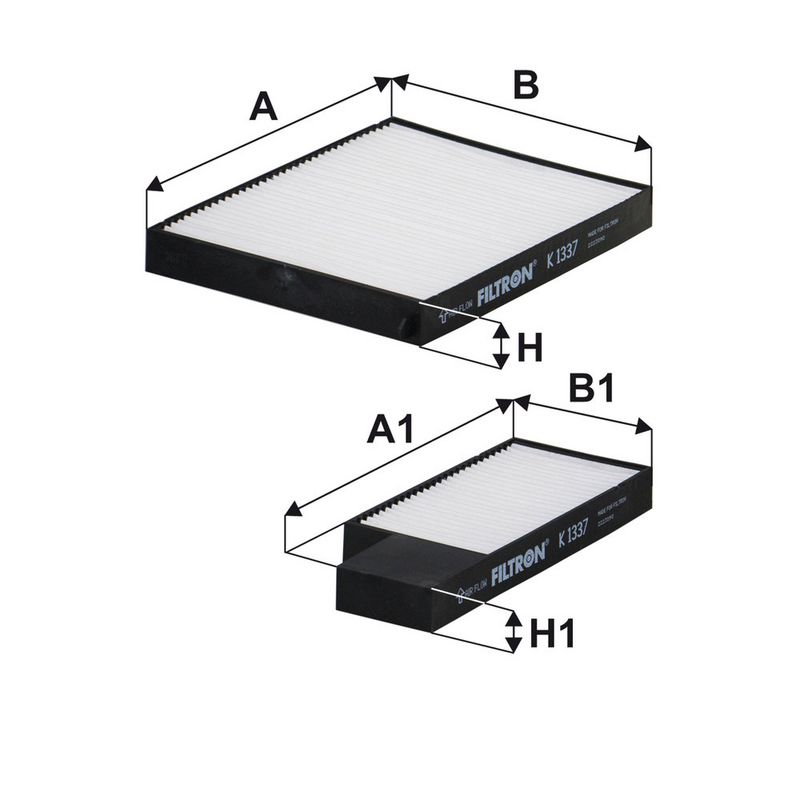 Filter, salongiõhk, FILTRON K 1337-2X
