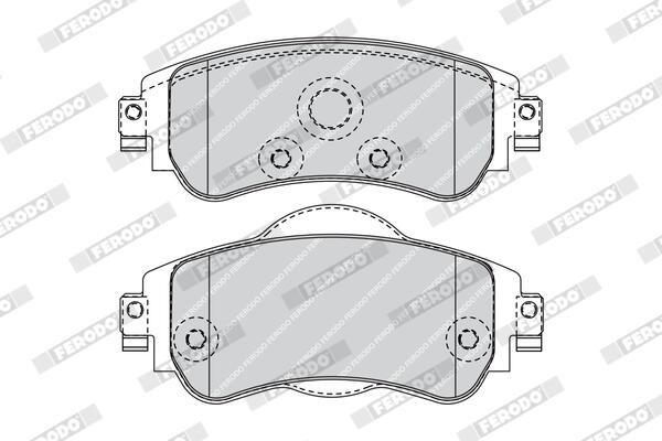 FERODO Plaquettes de frein à disque FDB4336