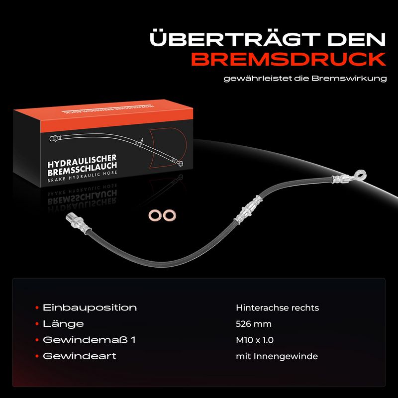Frankberg 5481FB0004871 Brake Hose