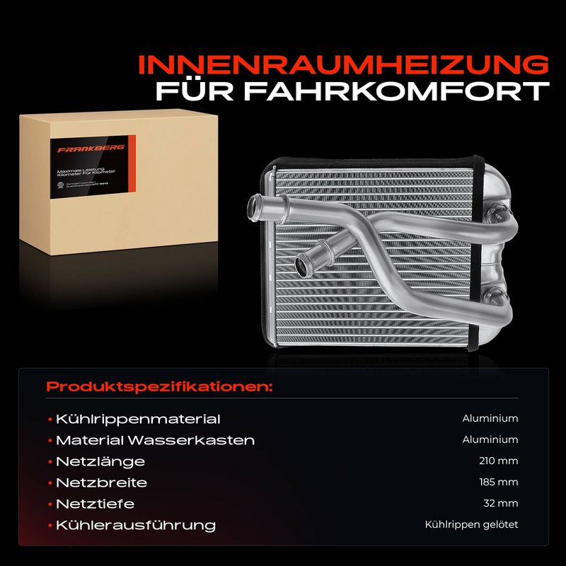 Frankberg 5481FB0014649 Pipe, heat exchanger