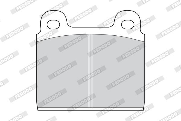 FERODO FDB11 Brake Pad Set, disc brake