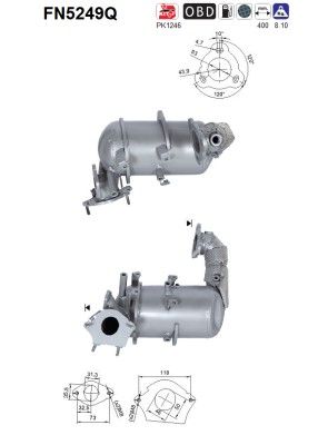 Prekė atitinka OEM kodą: 208A03087R
