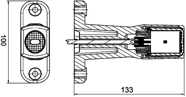 Габаритний ліхтар, Hella 2XS011768-021