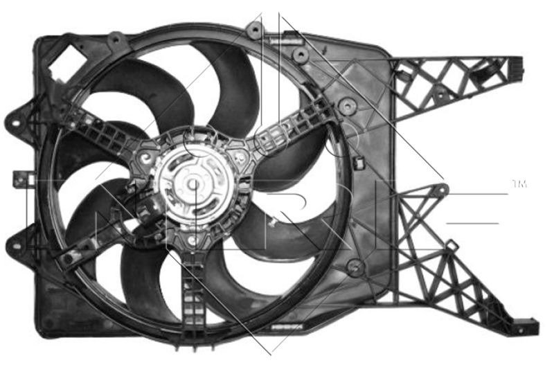 NRF ventilátor, motorhűtés 47689